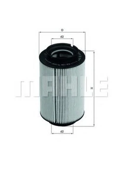 Топливный фильтр Knecht/MAHLE (KX178D)