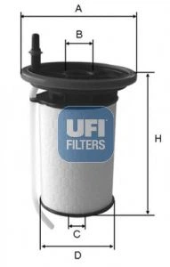 Топливный фильтр UFI (26.052.00)