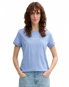 Футболка Tom Tailor women's T-shirt XL Блакитний 1045543-37106