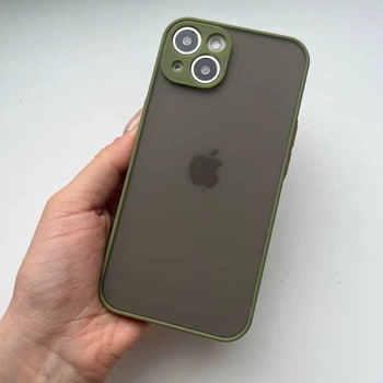 Чохол на iPhone 13 Матовий хакі