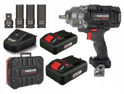 Гайковерт PARKSIDE PERFORMANCE PASSP 20-Li C4 + 2 батареи SMART