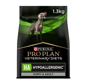 Сухой полнорационный диетический корм для щенков и взрослых собак Purina Pro Plan Veterinary Diets HA 1.3 кг