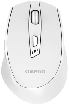 Мышь Omega Wireless Rechergeable USB-C White (OMC529RWW)