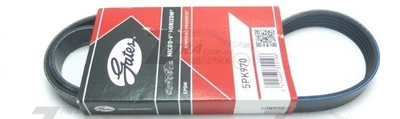 Ремень генератора с ГУР (5РК970) Daewoo Lanos/Nexia 1.5 SOHC Gates 96144933 Gates (96144933GATES)