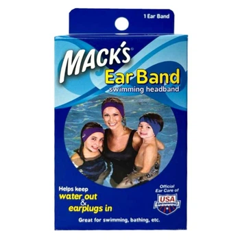 Плавательная повязка на голову MACK`S Ear Band 11780