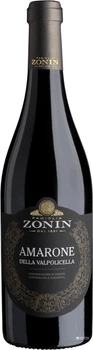 Вино Zonin Amarone della Valpolicella Classico червоне сухе 0.75 л 15.5% (8002235750851)