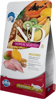 Сухий корм для кішок Farmina N&D Tropical Selection Chicken Neutered з куркою та тропічними фруктами