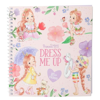 Zestaw kreatywny Depesche Dress Me Up z naklejkami Princess Mimi 13577A (4010070702465)