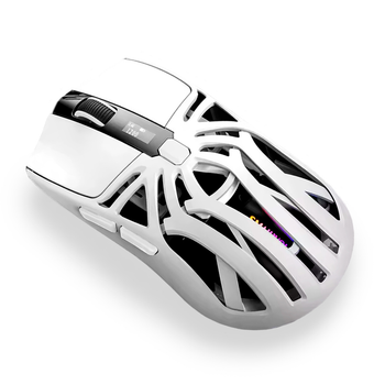 Игровая мышь Беспроводная Bluetooth SMAILWOLF RS8 Аккумуляторная для ноутбука, ПК Универсальная Белая