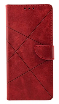 Чохол книжка Business Leather Claps для Samsung Galaxy A16 / A165 на магніті з підставкою червоний