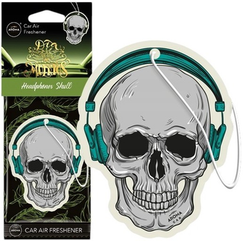 Zapach do samochodu Aroma Car Muertos Headphones Skull (5902846832775)