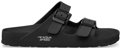 Шльопанці Aqua Speed LAREDO розмір 46 Чорний взуття для моря, пляжу, басейну, плавання