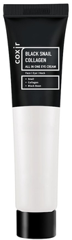 Krem do twarzy Coxir Black Snail z kolagenem 30 ml (8809080824979)