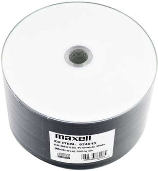 Dyski Maxell CD-R 700 MB 52x Printable 50 szt (MXP50S)