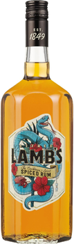 Спиртний напій на основі рому Lamb's Spiced 1 л 30% (0048415540964N)