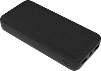 Powerbank Platinet 20000 mAh + ładowarka PD 20W Black (PMPB20SETB)