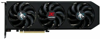 Відеокарта Powercolor PCI-Ex Radeon RX 9060 XT Hellhound OC 16 GB GDDR6 (128bit) (3310/20000) (HDMI, 2 x DisplayPort) (RX9060XT 16G-L/OC)