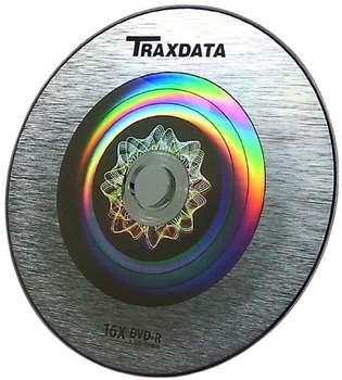 Dyski Traxdata DVD-R 4.7 GB 16X Magic Silver Spindle Pack 10 szt (TRD10MS)