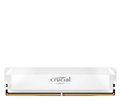 Оперативная память Crucial 64GB (2x32GB) 6400 CL40 Pro White (CP2K32G64C40U5W) EU