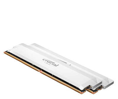 Оперативная память Crucial 64GB (2x32GB) 6000 CL40 Pro White (CP2K32G60C40U5W) EU