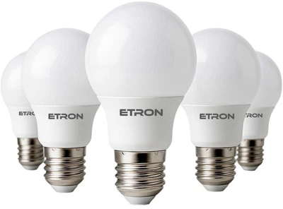 Светодиодная лампа ETRON 10 Вт G45 E27 4000K (5-ELP-056) 5 шт