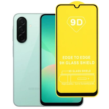 Защитное стекло TDG 9D для Samsung Galaxy A26 5G (A266) полная проклейка черный