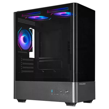 Корпус для ПК Prologix Lumi GM-01AB Glass Black