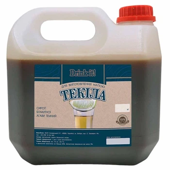 Сироп агавы Drink it Текила (темный), 4 кг