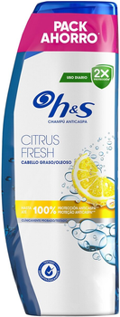Zestaw szamponów przeciwłupieżowych Head & Shoulders Citrus Fresh 2 x 330 ml (8700216470872)