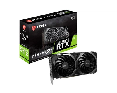 Відеокарта MSI GeForce RTX 3070 Ventus 2X 8GB GDDR6 256bit Б\В - Б/У
