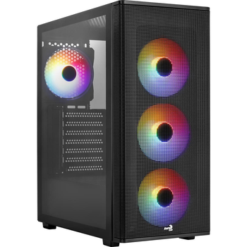 Корпус AeroCool Designer-G-BK-v2 (ACCM-ES05143.11) Black без БЖ ( Black ) 36865