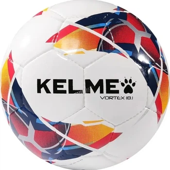 Футбольный мяч Kelme VORTEX 18.1 бело-оранжево-синий Размер 5 8001QU5002.9423