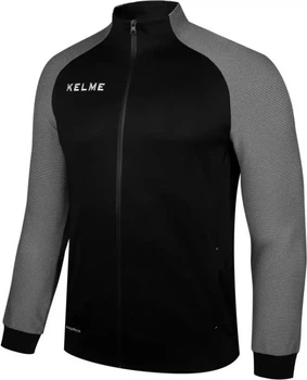 Олимпийка (мастерка) детская Kelme MONTES черно-серая 160 см 3873300.9021