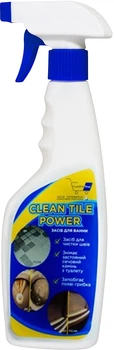 Засіб для видалення складних соляних нальотів Crystal Clean tile power 500мл