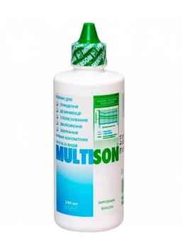 Розчин для лінз Henson Multison 240 мл