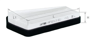 Фильтр салона Ланос ALPHA - AF5013