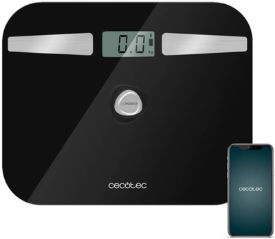 Ваги підлогові Cecotec Precision EcoPower 10200 Чорні (4255)