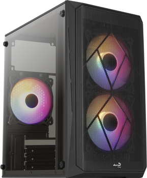 Корпус Aerocool CS-107-A-BK-v2 600W Black (ACCX-PC14002.11)