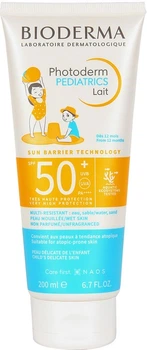 Дитячий сонцезахисний Bioderma Photoderm Pediatrics Lait SPF50+ 200 ml (3701129807293)