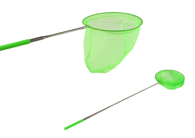 Siatka na motyle LEAN Toys składana teleskopowa 85 cm Zielona (5905515355087)
