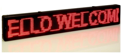 Tablica LEAN Toys LED 135 x 20 cm 2818 (5907625587648)