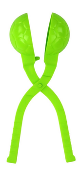 Maszynka do robienia śnieżek LEAN Toys Śnieżkomat Wzór Piłki Zielona (5905991004189)