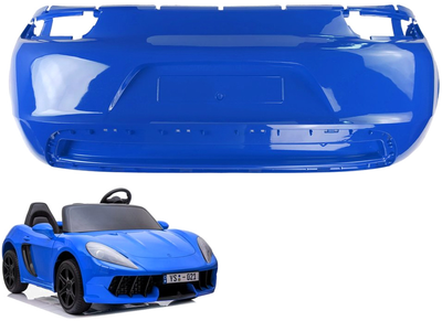 Задній бампер LEAN Toys для автомобіля YSA021 пофарбований синій 9474 (5904204754972)
