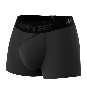 Труси боксери чоловічі бавовняні, Anatomic Classic 2.0, Black Series, графітовий 2XL NB100-10