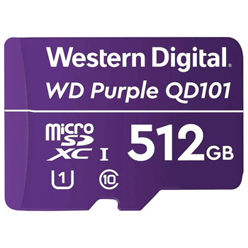 Карта памяти WESTERN DIGITAL MICRO SDXC 512GB UHS-I WDD512G1P0C