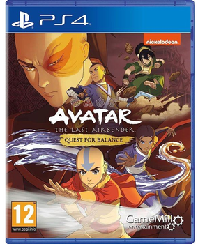 Gra PlayStation 4Avatar The Last Airbender - Quest for Balance (Blu-ray płyta) (5060968300333)