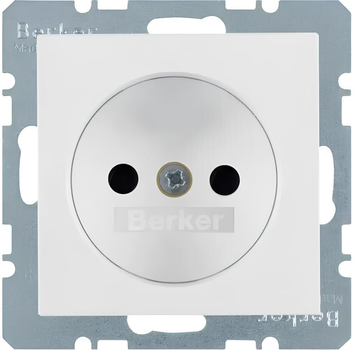 Gniazdko naścienne Berker 6167331909 White (4011334228646)