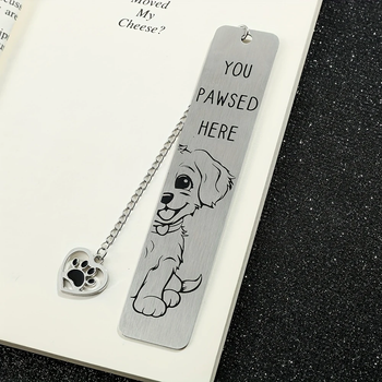 Закладка "YOU PAWSED HERE". Закладки для книг. Подарунок книголюбам