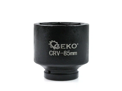 Ударна торцева головка 1" 85 мм зі сталі CrV для гайковертів Geko (G10541)
