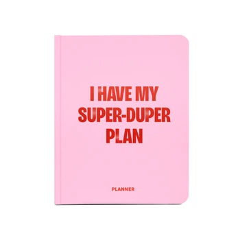 Планер Orner I HAVE MY SUPER-DUPER PLAN А5+ 248 листов розовый